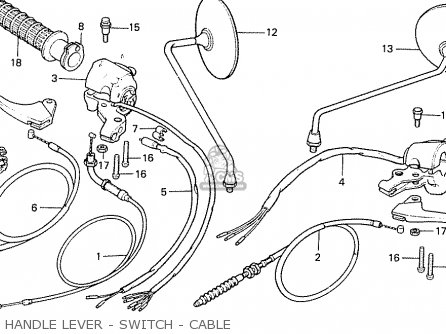 Honda CB50J AUSTRIA parts lists and schematics