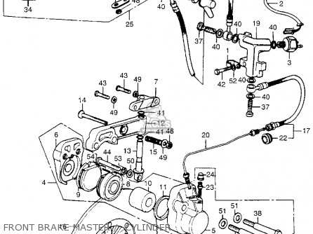 Honda CB550 K1 FOUR 1975 USA parts lists and schematics