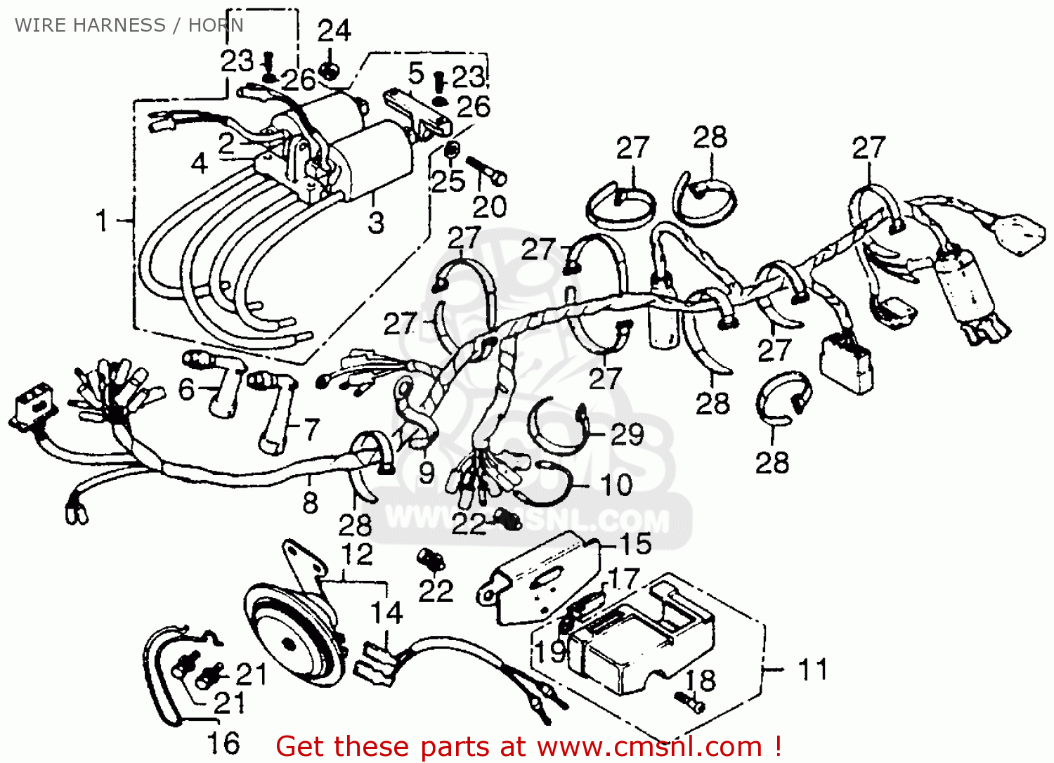 Honda Cb 750 Four Wiring Diagram - Wiring Diagram