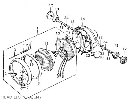 Honda Cb550f1 Super Sport 550 Four 1976 Canada Parts Lists And Schematics