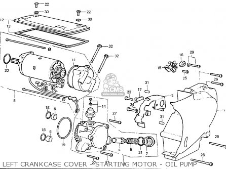 Honda CB550F2 SUPER SPORT 550 FOUR 1977 CANADA parts lists and schematics