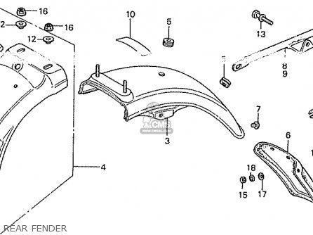 Honda CB550K3 FOUR GENERAL EXPORT KMH parts lists and schematics