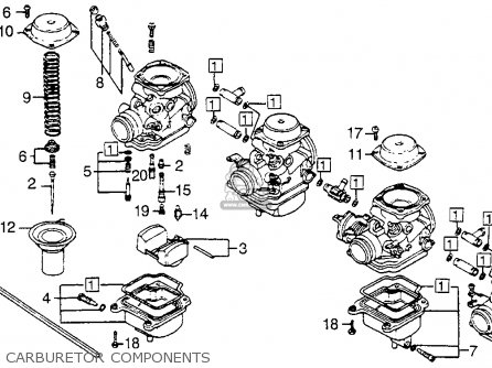 Honda CB550SC NIGHTHAWK 1983 (D) USA parts lists and schematics