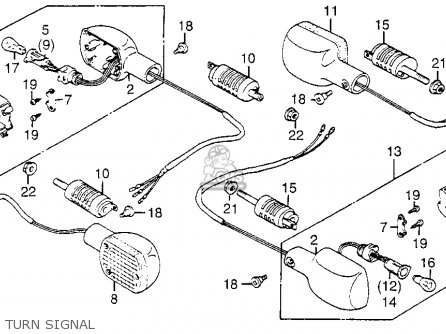 Honda CB550SC NIGHTHAWK 1983 (D) USA parts lists and schematics