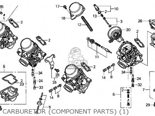 Honda CB600F 599 2004 (4) USA parts lists and schematics