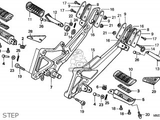 honda hornet body parts price list
