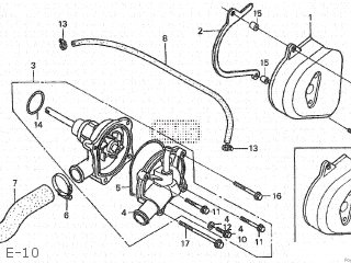honda hornet body parts price list