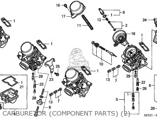 Honda CB600F HORNET 2006 (6) ENGLAND parts lists and schematics