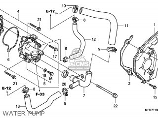 Honda CB600F HORNET 2007 (7) ENGLAND parts lists and schematics