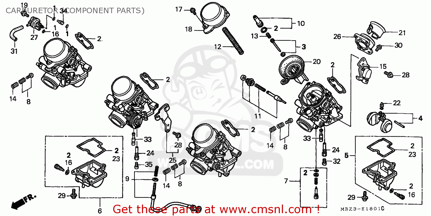 Honda CB600F2 2000 (Y) EUROPEAN DIRECT SALES HC KPH 50P