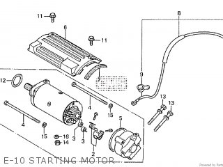 Honda CB650 1979 (Z) parts lists and schematics