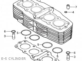 Honda CB650 1981 (B) CANADA parts lists and schematics