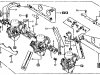 Honda CB650 1981 B USA CARBURETOR ASSY 81-82