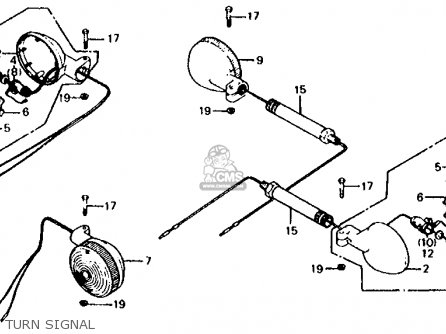 Honda CB650 1981 (B) USA parts lists and schematics