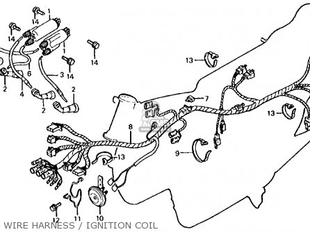 Honda CB650C 1980 (A) USA parts lists and schematics