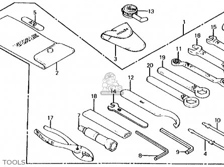 Honda CB700SC NIGHTHAWK S 1984 (E) USA parts lists and schematics