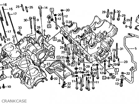 Honda CB700SC NIGHTHAWK S 1986 (G) USA parts lists and ... cb700sc wiring diagram 