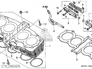 Honda CB750 FOUR 2000 (Y) USA parts lists and schematics