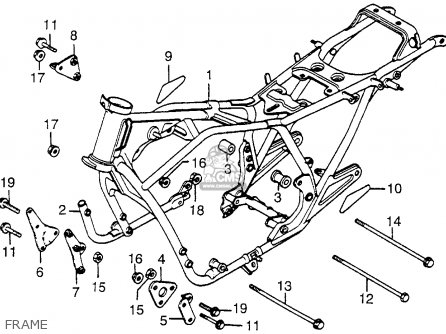 Honda CB750C 750 CUSTOM 1980 (A) USA parts lists and schematics