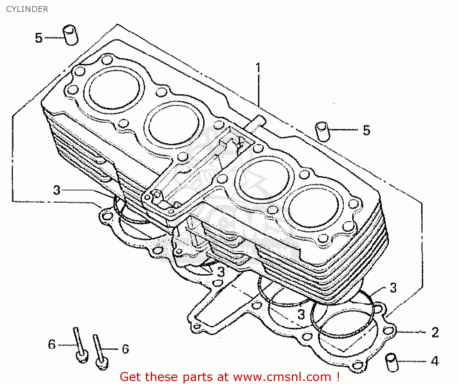 Honda CB750F 1980 (A) AUSTRALIA parts lists and schematics
