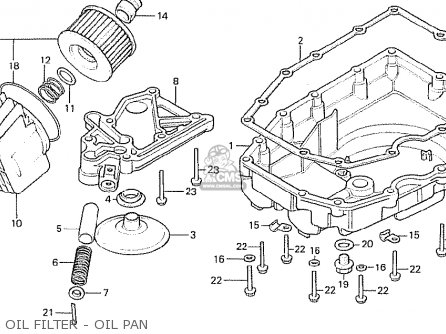 Honda CB750F 1980 (A) GERMANY parts lists and schematics