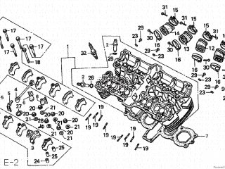 Honda Cb750f 1980 A Japan Rc04 101 Parts Lists And Schematics