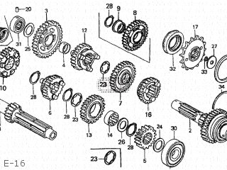 Honda CB750F 1982 (C) JAPAN RC04-103 parts lists and schematics