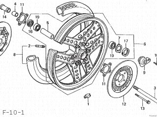 Honda CB750F 1982 (C) JAPAN RC04-103 parts lists and schematics