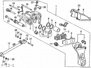 Honda CB750F 1982 (C) JAPAN RC04-103 parts lists and schematics