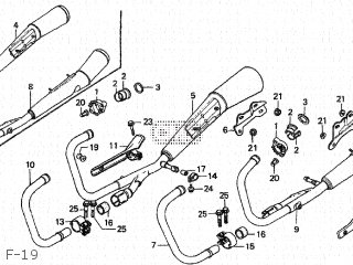 Honda CB750F 1982 (C) JAPAN RC04-103 parts lists and schematics
