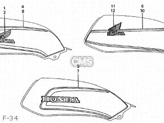 Honda CB750F 1982 (C) JAPAN RC04-103 parts lists and schematics