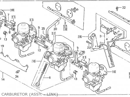 Honda CB750F 1983 (D) ENGLAND parts lists and schematics