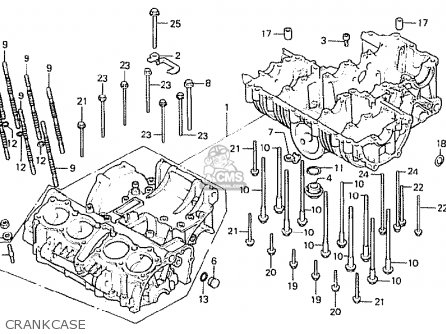 Honda CB750F 1983 (D) ENGLAND parts lists and schematics Honda CB750F 1983 (D) ENGLAND parts lists and schematics