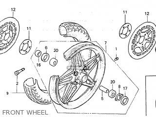 Honda CB750F 1983 (D) ENGLAND parts lists and schematics