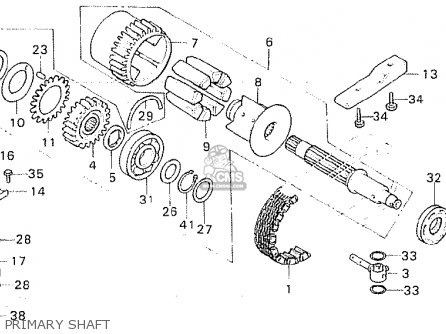 Honda CB750F 1983 (D) ENGLAND parts lists and schematics