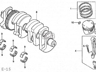 Honda CB750F 2007 (7) JAPAN RC42-160 parts lists and schematics