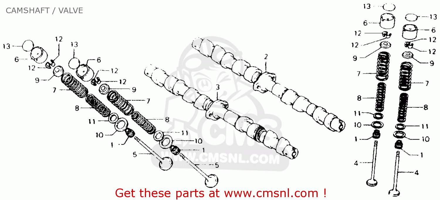 Honda CB750F 750 SUPER SPORT 1980 (A) USA parts lists and schematics