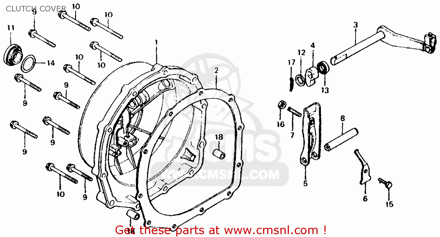 Honda CB750F 750 SUPER SPORT 1980 (A) USA parts lists and schematics