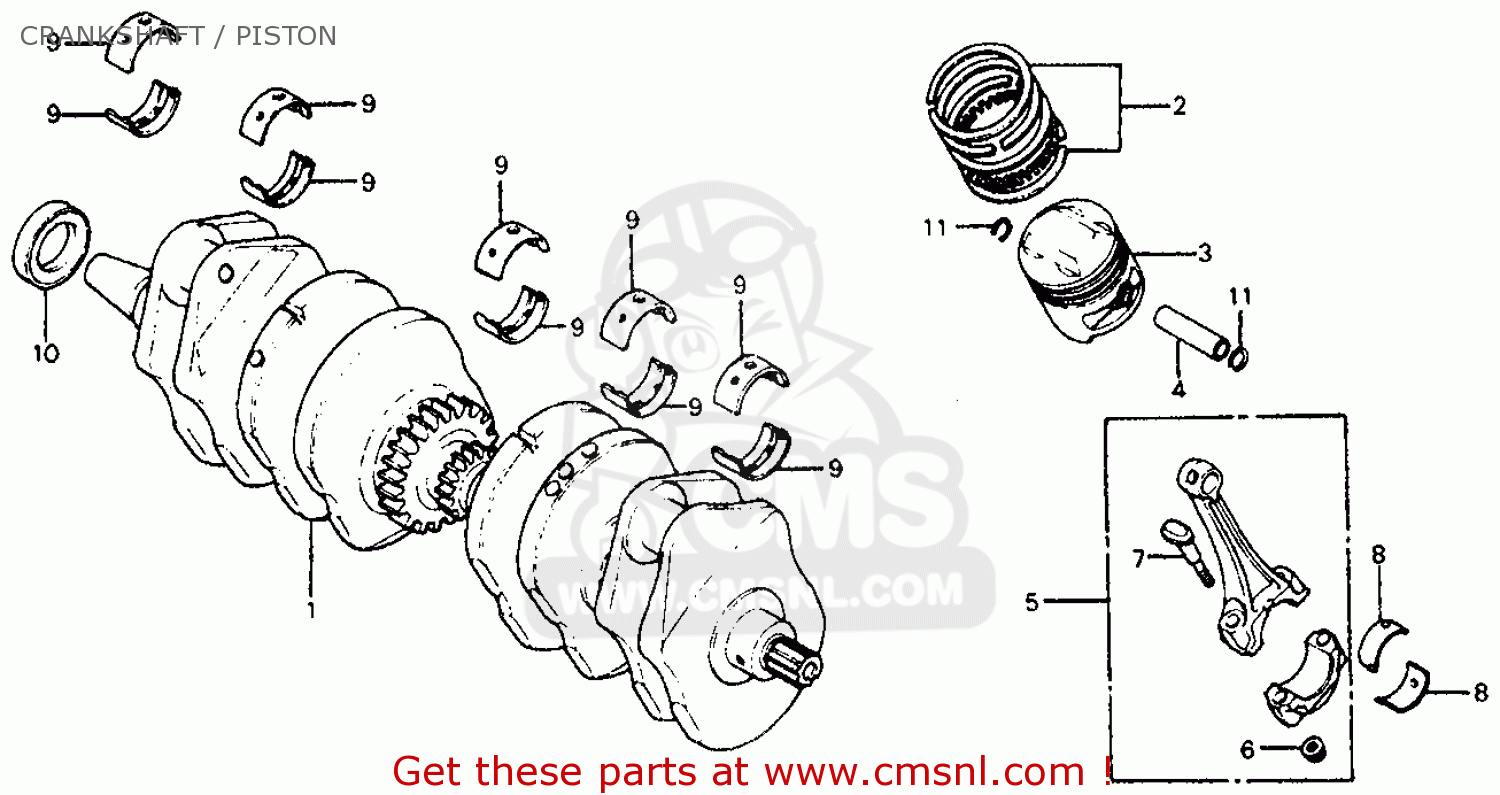 Honda CB750F 750 SUPER SPORT 1980 (A) USA parts lists and schematics