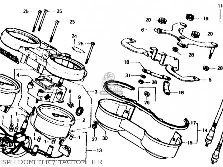Honda CB750F 750 SUPER SPORT 1980 (A) USA parts lists and schematics