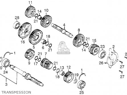 Honda CB750F2 750 SUPER SPORT 1977 USA parts lists and schematics