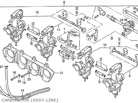 Honda CB750F2 SUPER SPORT ENGLAND パーツリストと回路図