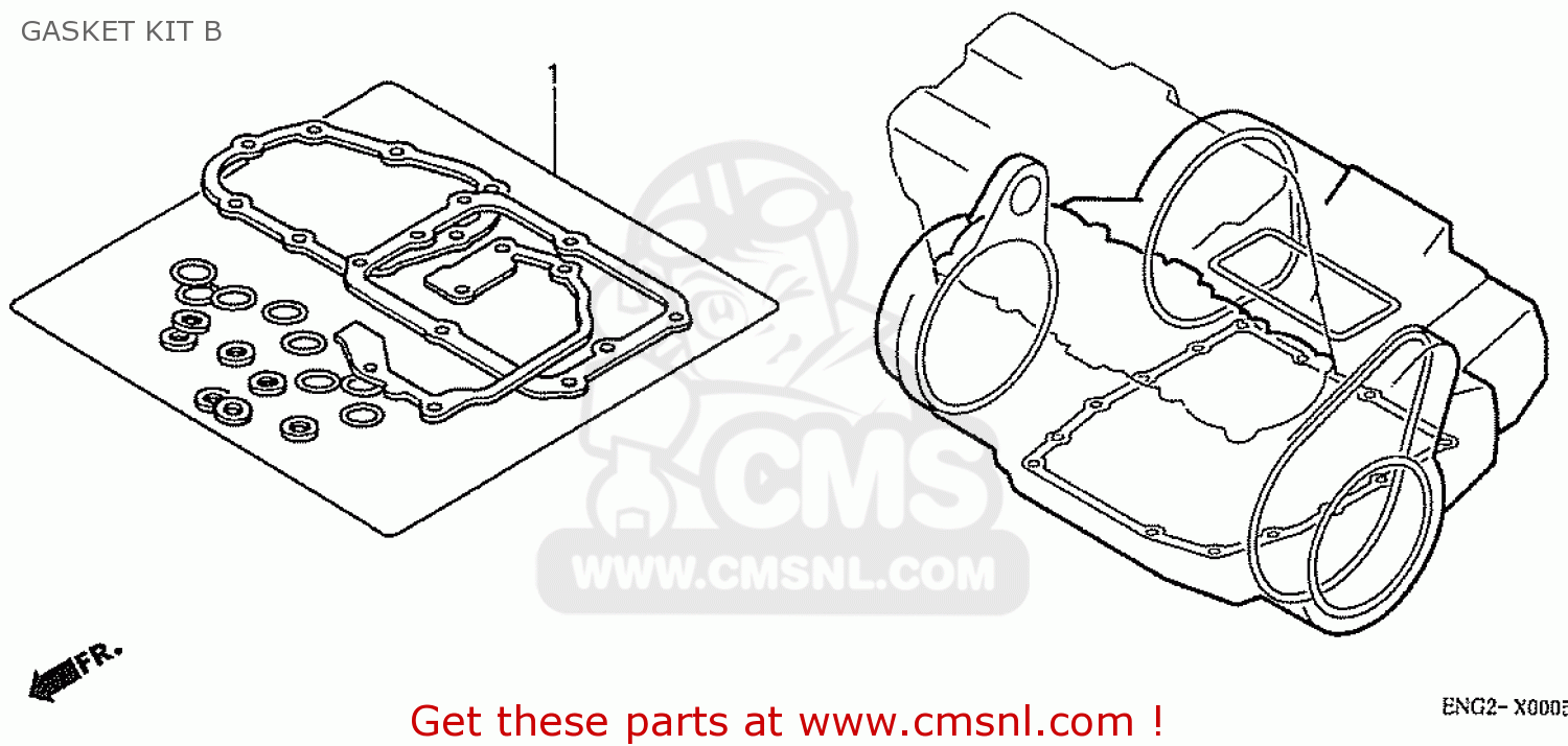 Honda CB750FII TII RC42 JAPANESE DOMESTIC GASKET KIT B buy GASKET KIT