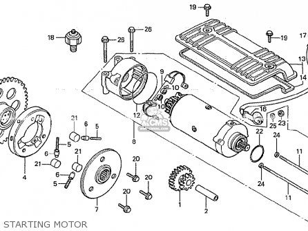 Honda CB750K 1979 (Z) FOUR GENERAL EXPORT MPH parts lists and schematics