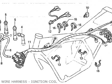 Honda Cb750k 1980 (a) Four England Parts Lists And Schematics