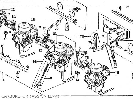 Honda CB750K 1981 (B) FOUR EUROPEAN DIRECT SALES parts lists and schematics