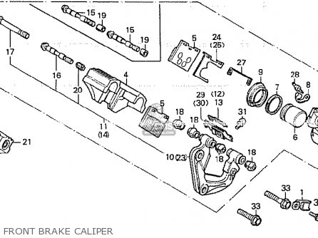 Honda CB750K 1981 (B) FOUR GENERAL EXPORT KPH parts lists and schematics