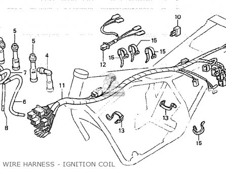 Honda CB750K 1981 (B) FOUR GENERAL EXPORT KPH parts lists and schematics