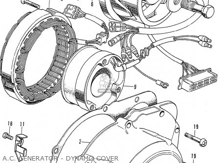 A.C. GENERATOR - DYNAMO COVER