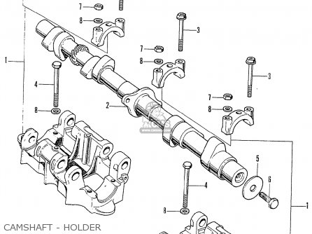 CAMSHAFT - HOLDER